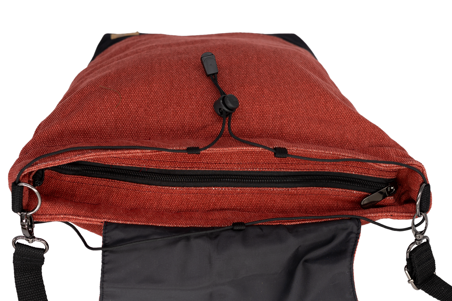 4in1 Tasche Jona - Rot/Schwarz