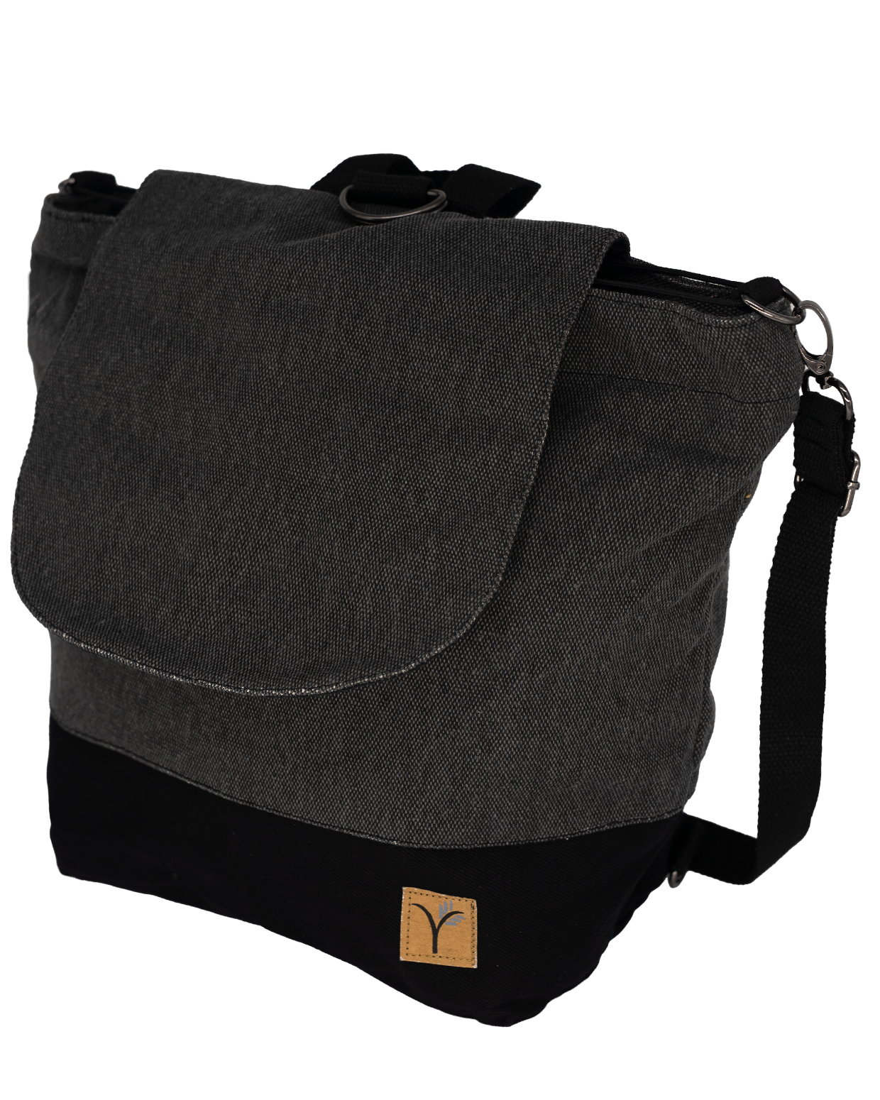 4in1 Tasche Jona - Grau/Schwarz