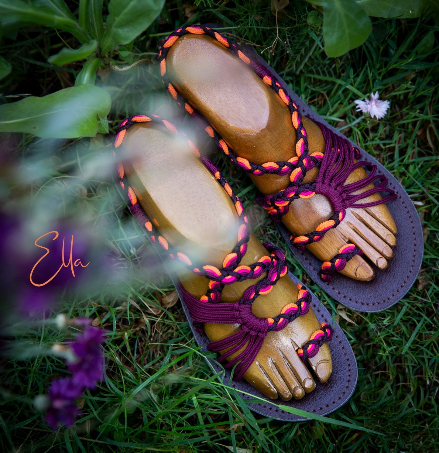 handgemachte Lacys sandalen ella fair