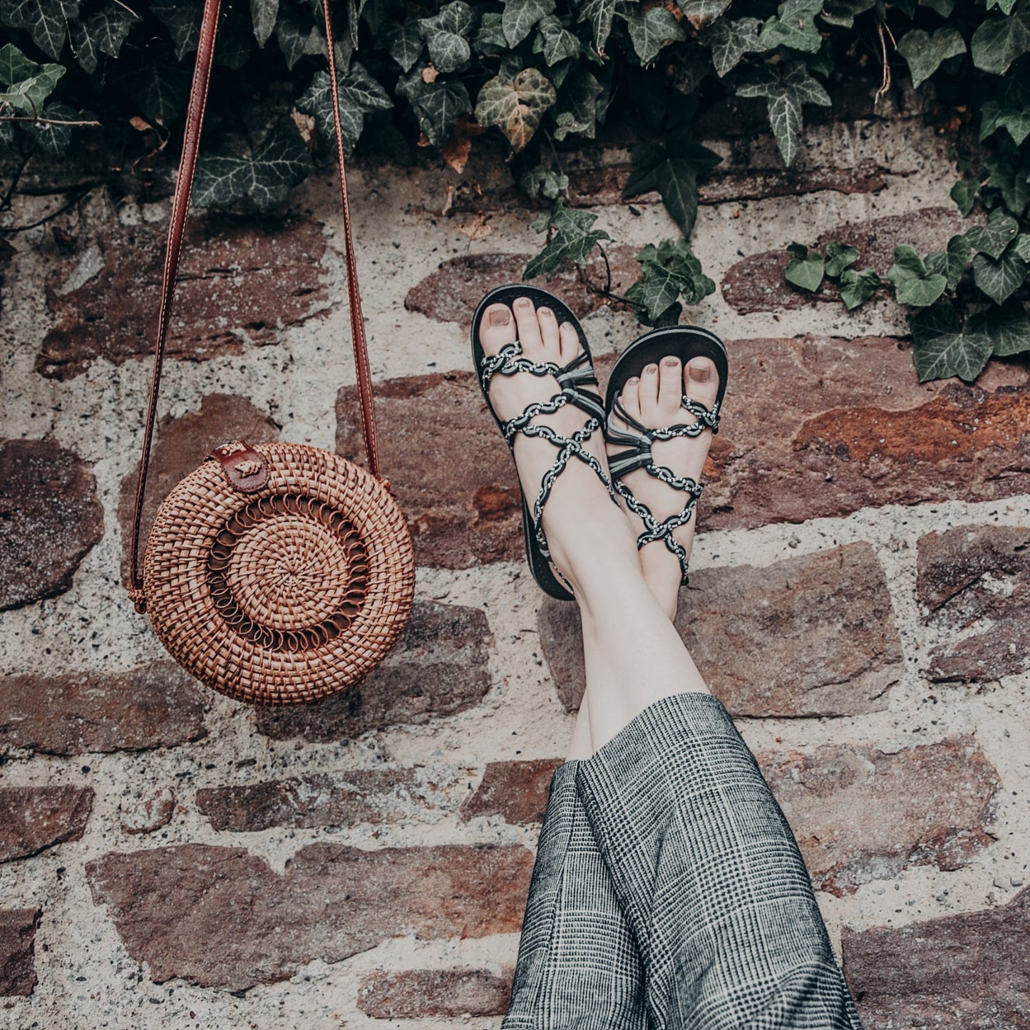 handgemachte Lacys sandalen anna