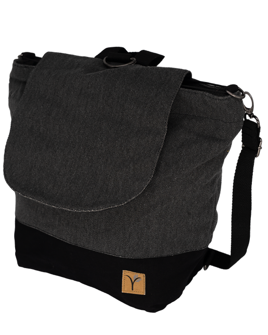 4in1 Tasche Jona - Grau/Schwarz