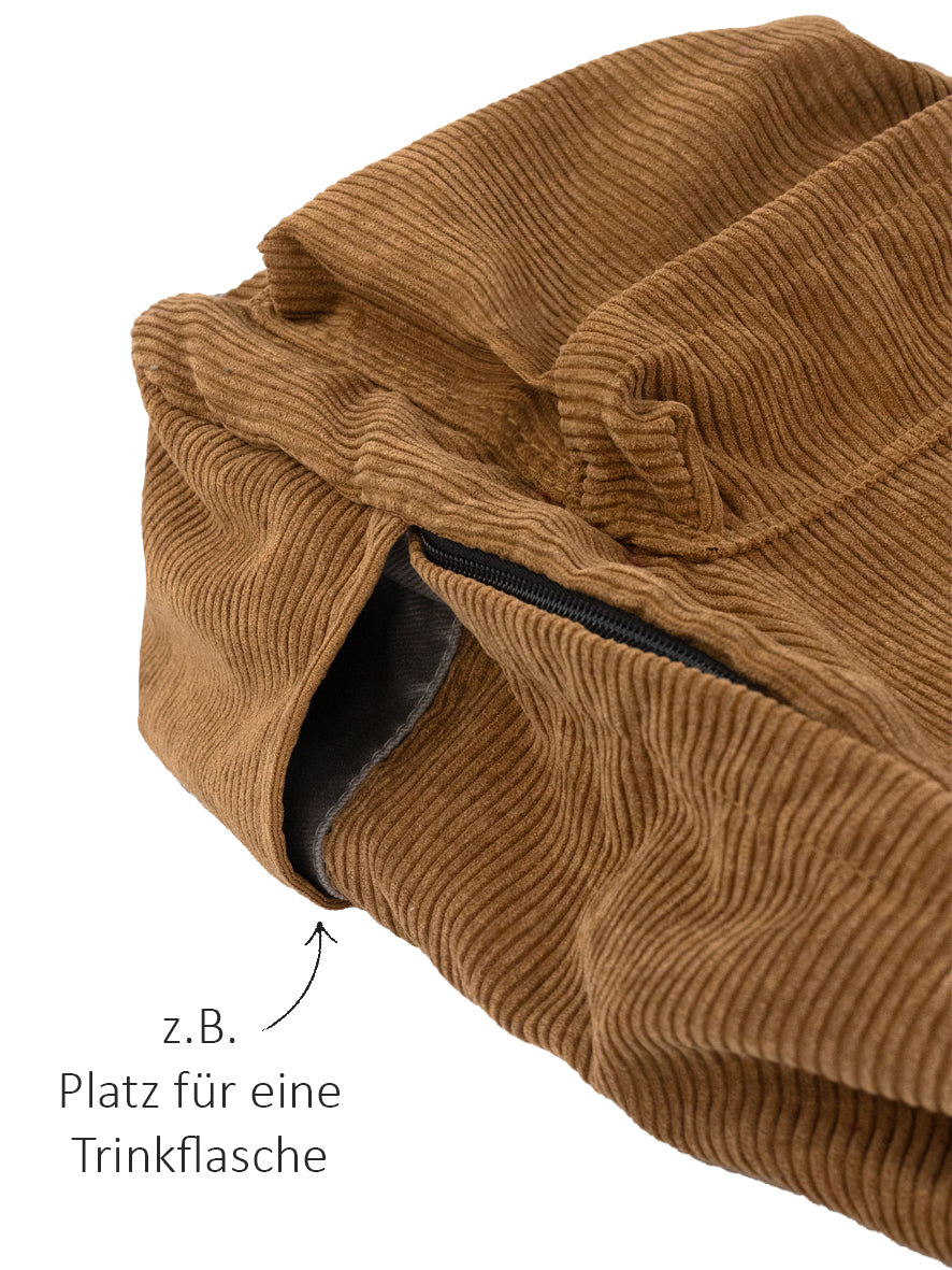 4in1 Tasche Kurt - Braun / Grau