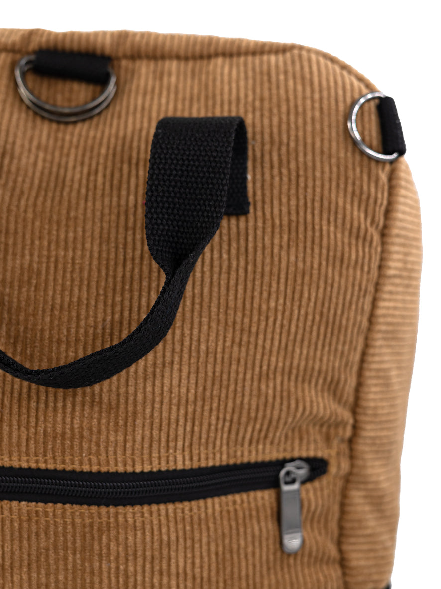 4in1 Tasche Kurt - Braun / Grau
