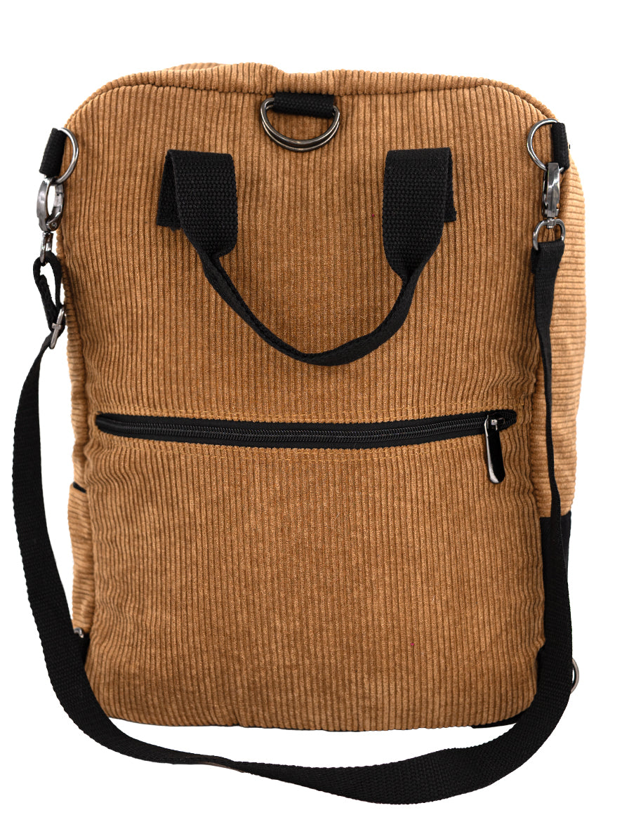 4in1 Tasche Kurt - Braun / Grau