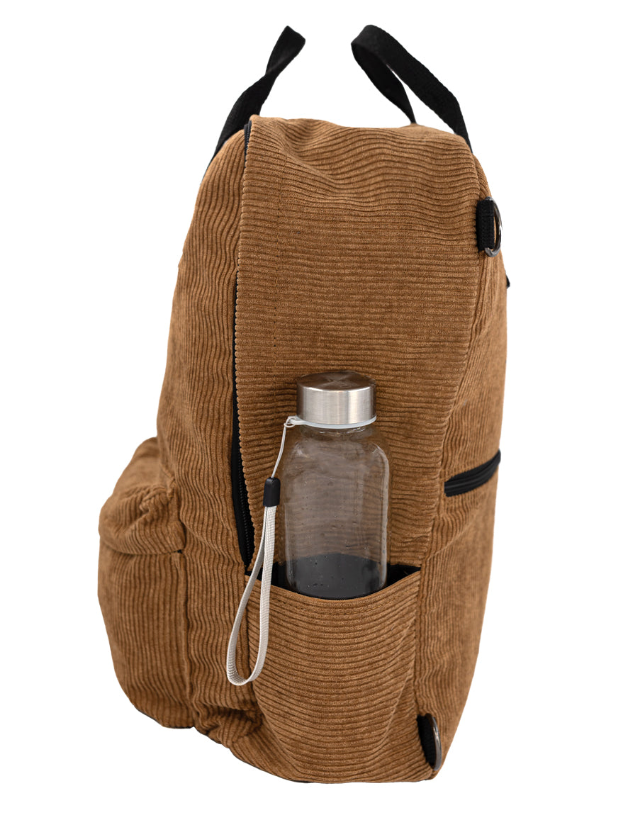 4in1 Tasche Kurt - Braun / Grau