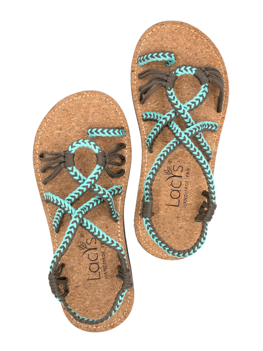 Breite Sandale Liv
